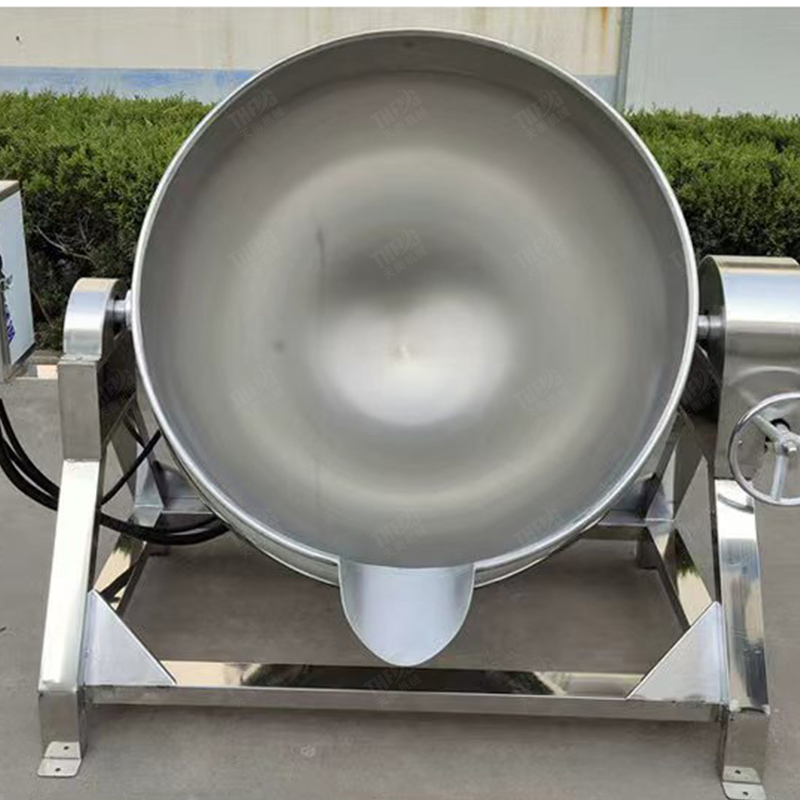 Automatic Professional Induction Fruit Jam Honey Curry Jacketed Cooking Kettle Pot Mixing Machine
