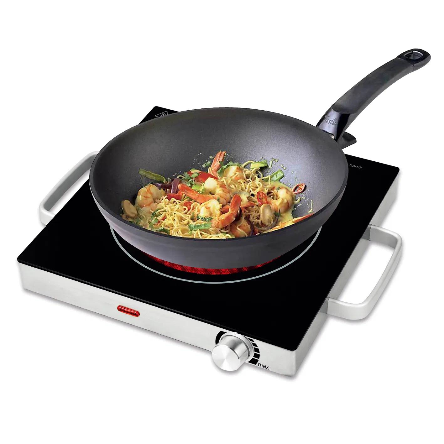 Household Temperature Setting Microcrystalline Panel Induction Ceramic Single Burner Electric Cooktops