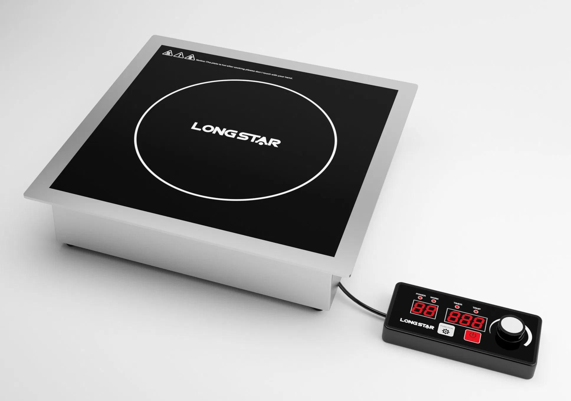 High Quality One Burner 3500W Electric Cooktop Commercial