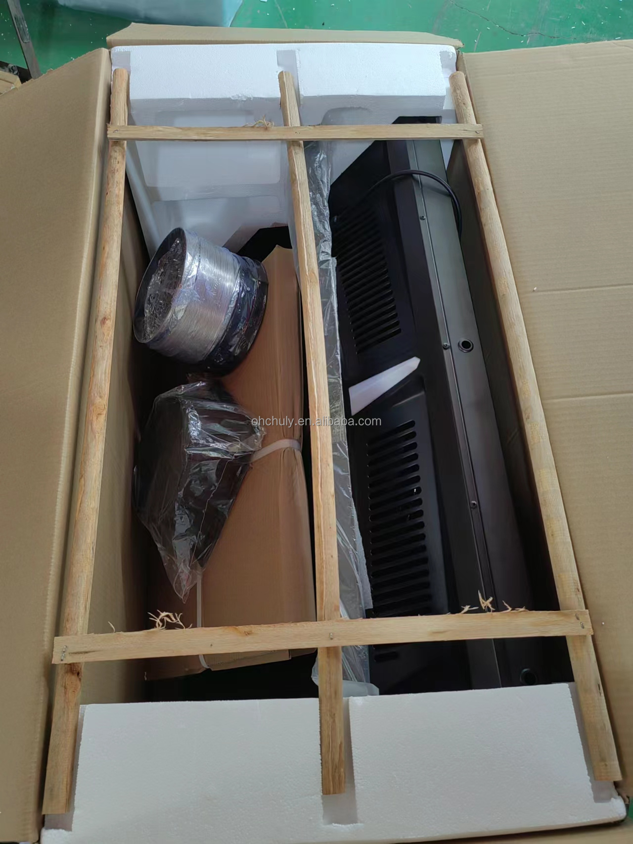 Packing process step 1