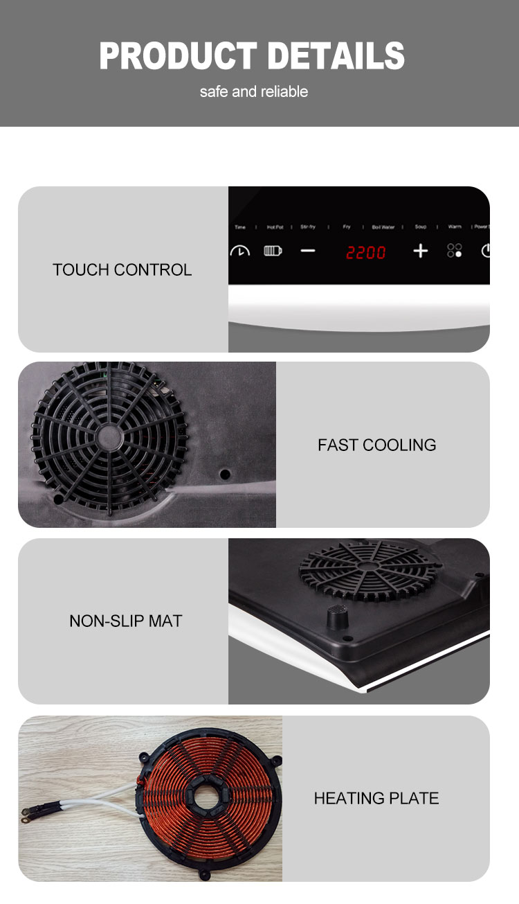 Powerful Fast Heating Electric Induction Cooktop Professional Household Induction Cooker