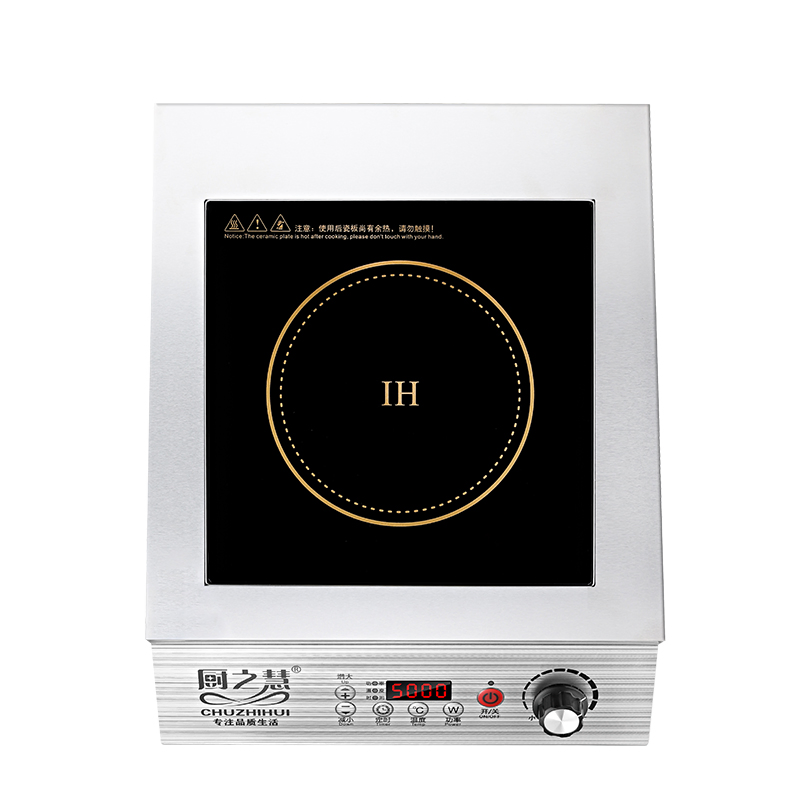Commercial Energy Efficient Stainless Steel Flat Induction Cooker for Catering
