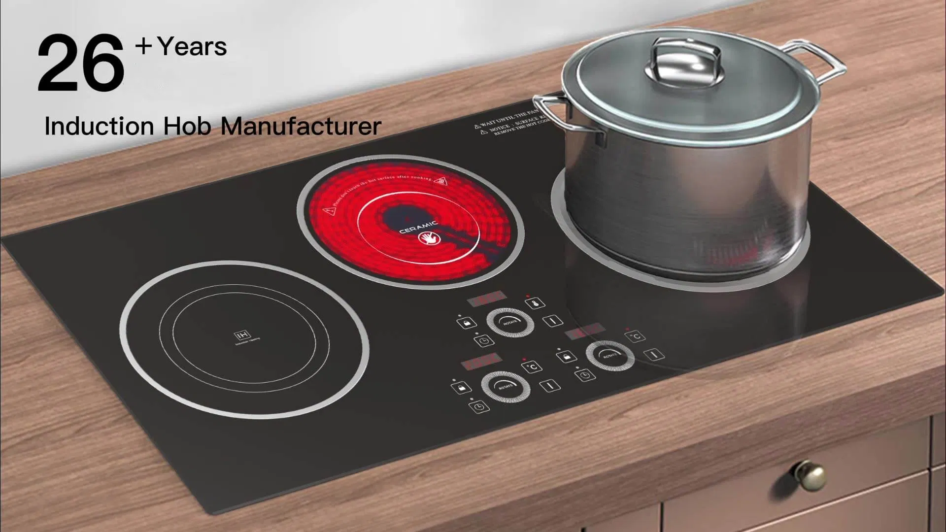 Wholesale Price Commercial Stove Wok Electric Infrared 3500W 3 Burner Induction Cooker