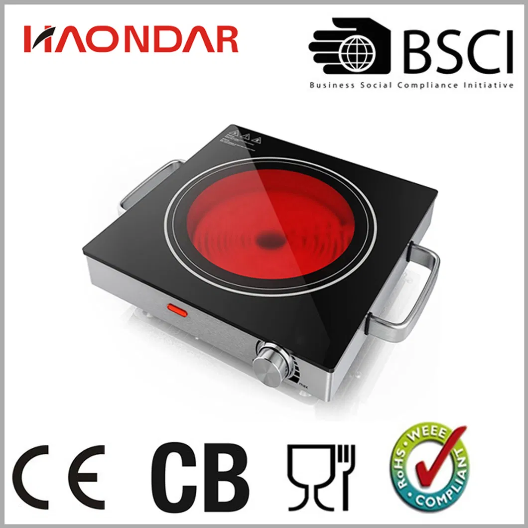 New Products 1 Burner Induction Hob Hybrid Ceramic Electric Cooktops