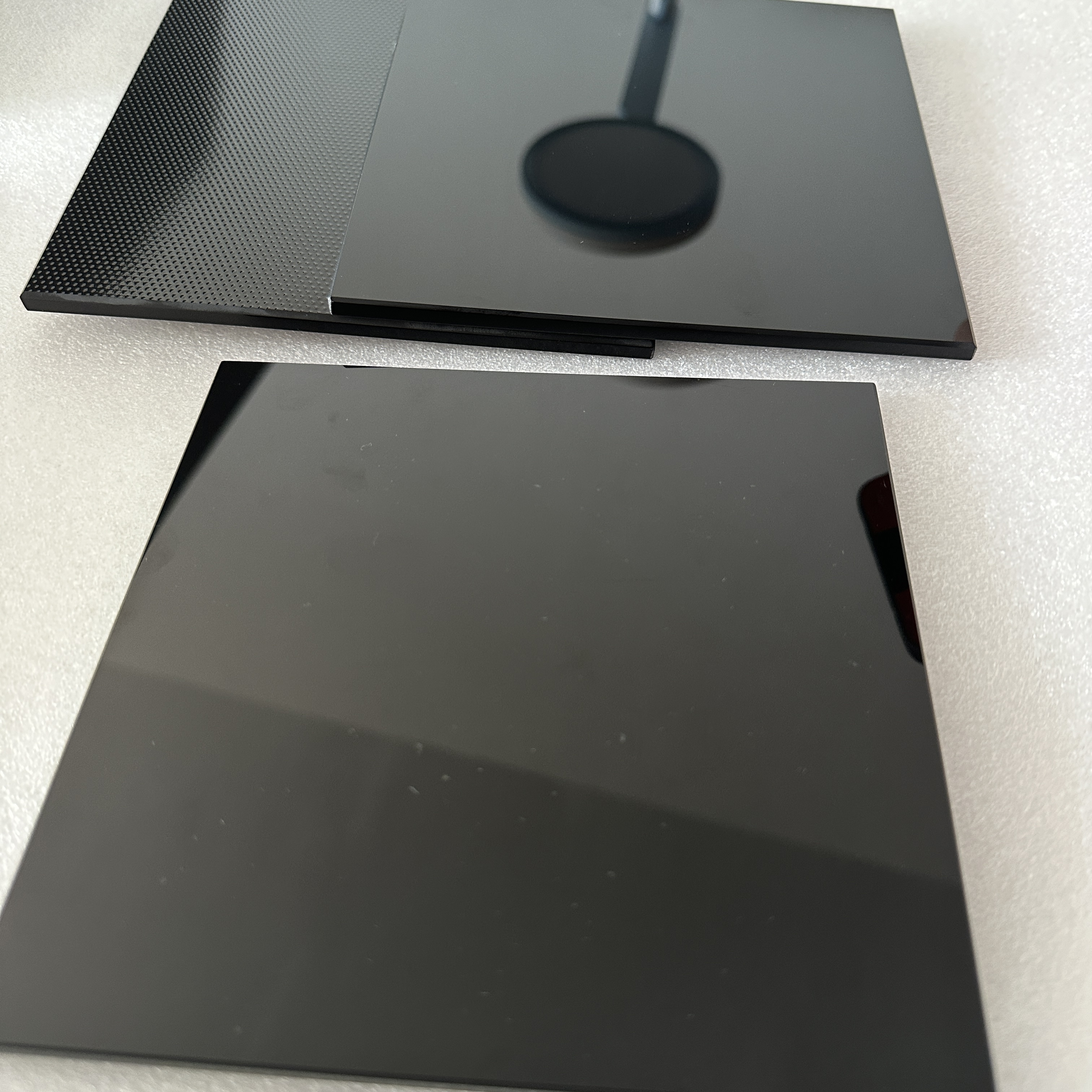 Custom Solid Tempered Black Ceramic Glass Cooktop for Induction Cooker for Kitchen Bathroom Living Room Bedroom Use 5-Year