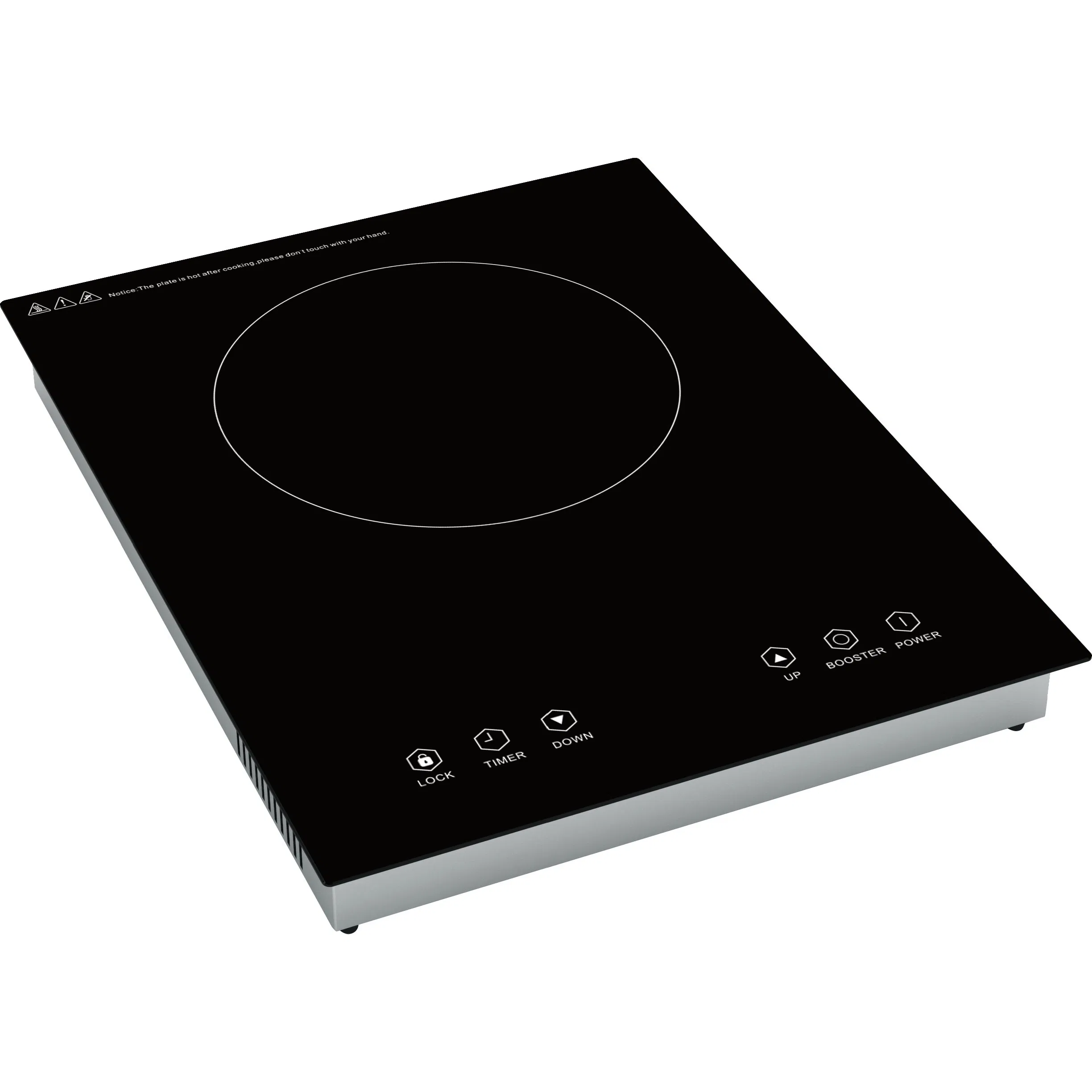 Induction Cooker Electric Stove Single Burner 2100W Key Control Cooktop