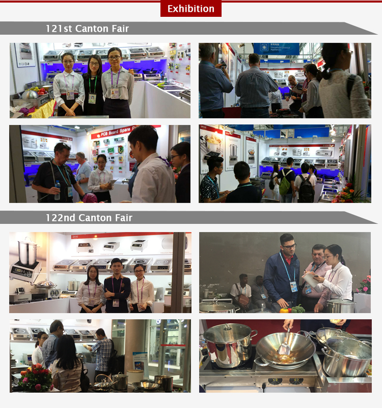 High Power 380V Freestanding Induction Cooker 8000W