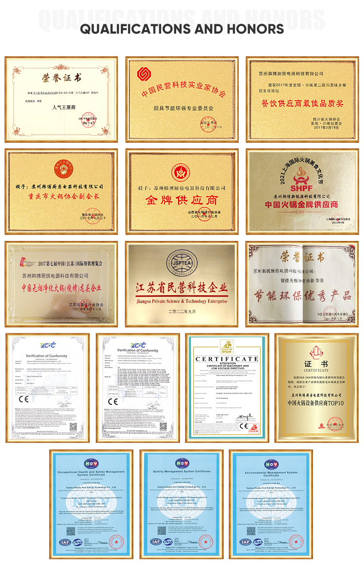 Smokeless Hotpot Feature Diagram