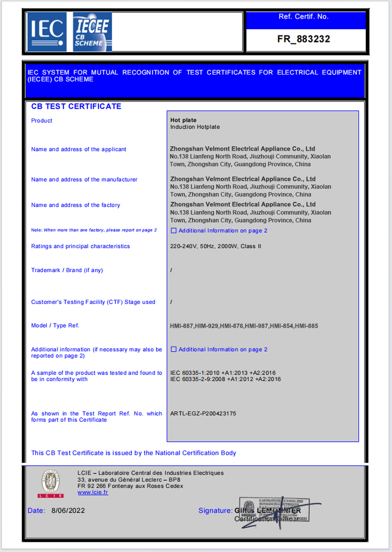 Certificate 3