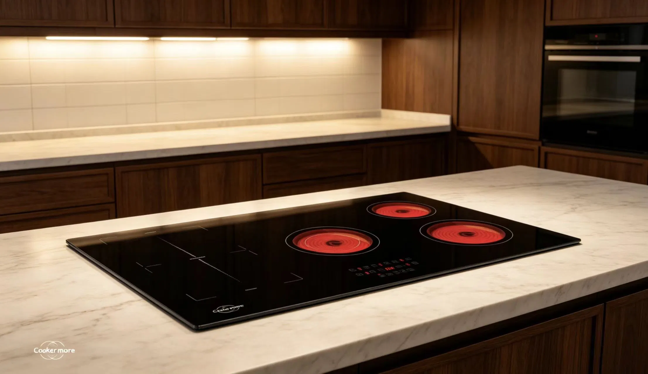 Built-in Ceramic Hob 4 Burner Hybrid Cooktop with Induction Glass Hob OEM Infrared Cooker