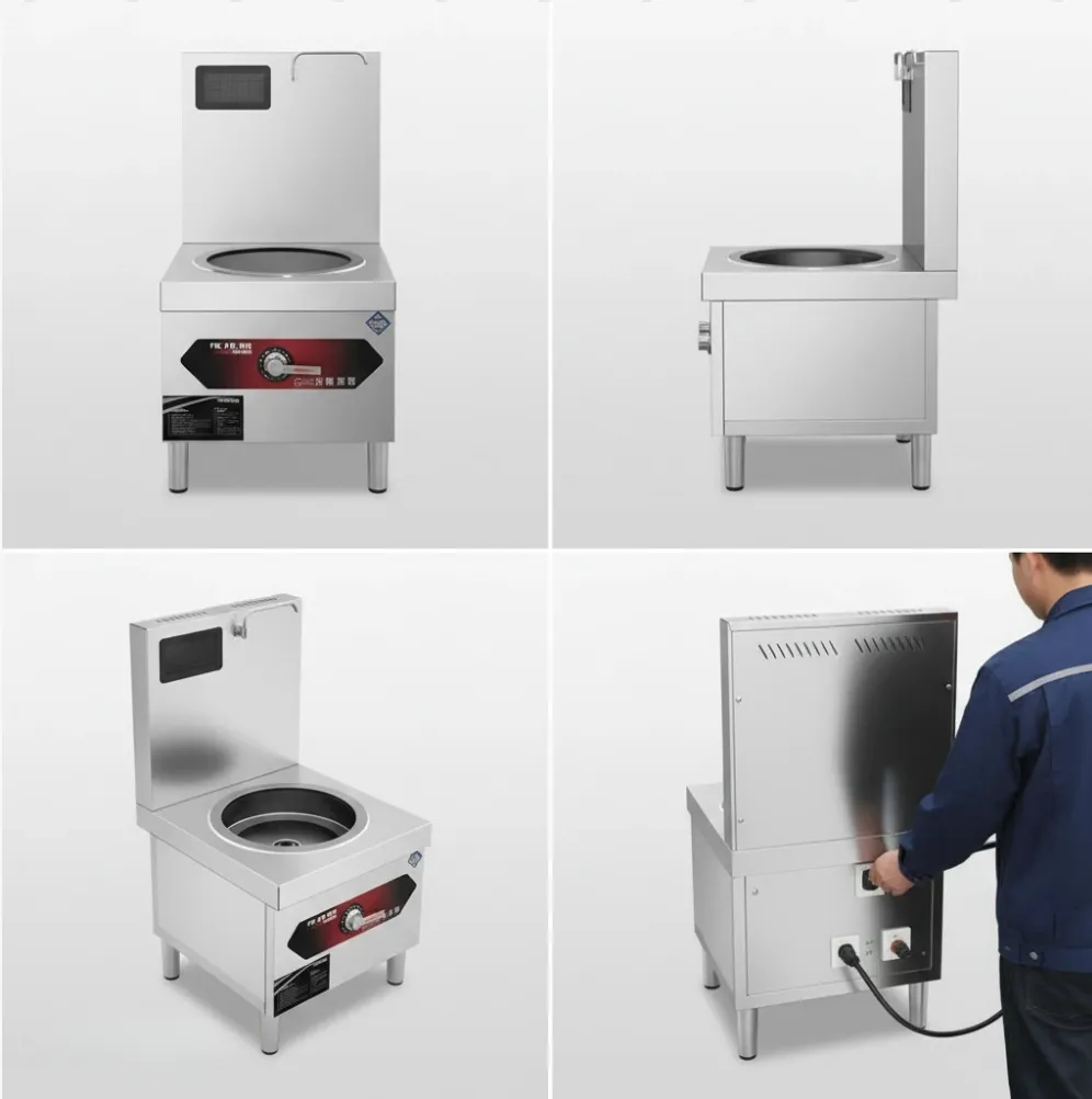 Energy Efficient Heating Solution for Commercial Kitchen Use Commercial Induction Soup Cooker
