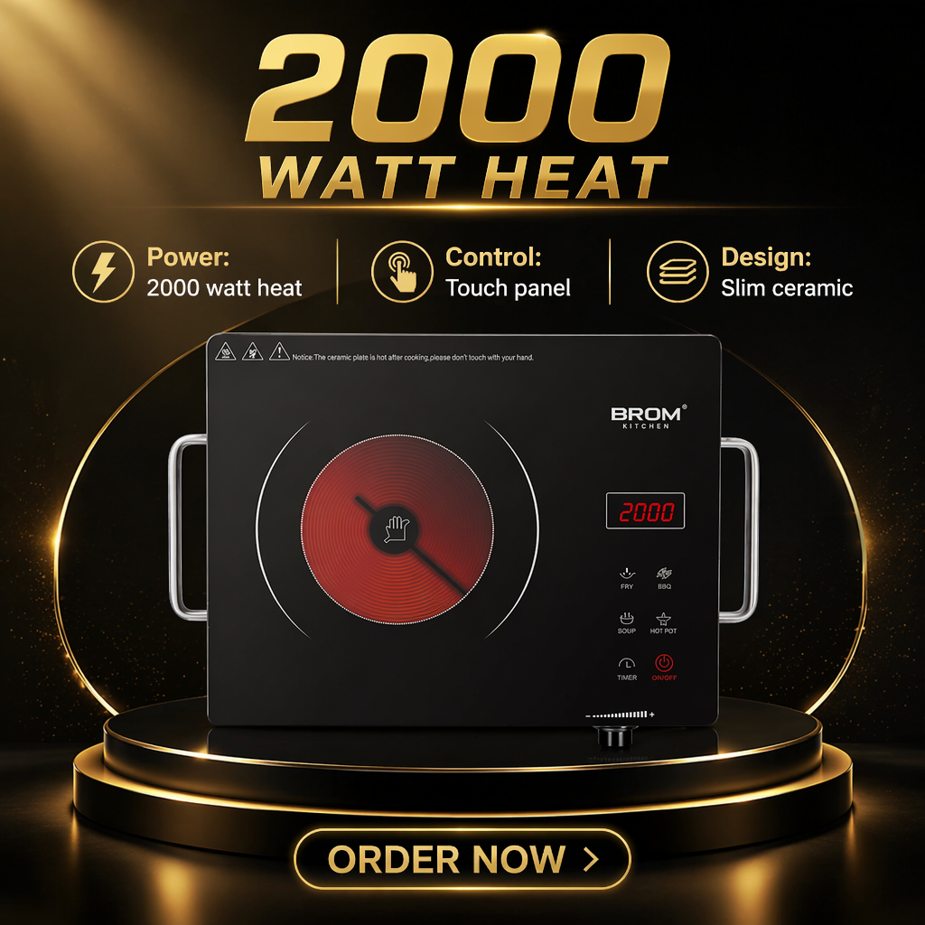 Single Burner Electric Infrared BBQ Grill Induction Stove Ceramic Panel Induction Cooktop for Household Use
