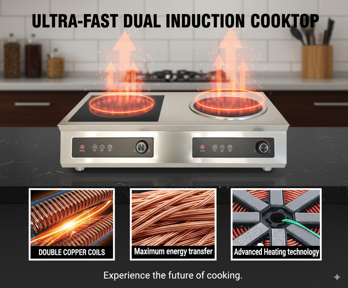 Hotel Family High End Smart High Power Modern Commercial Induction Cooker Induction Cooker Stove Electric Stove Without Gas