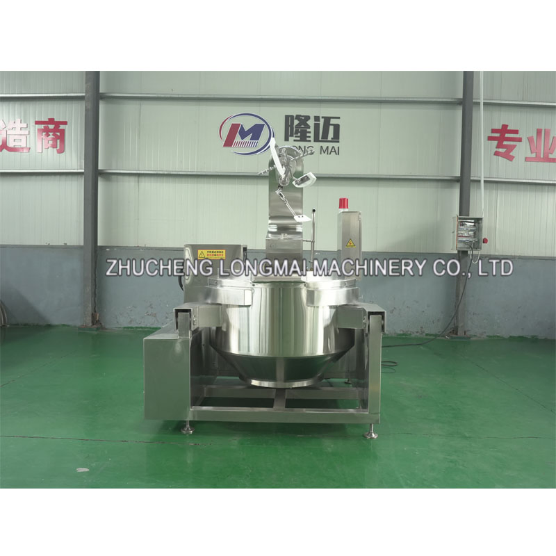Automatic Commercial Sugar Caramel Food Industrial Gas Electric Induction Planetary Cooking Mixer Machine for Food