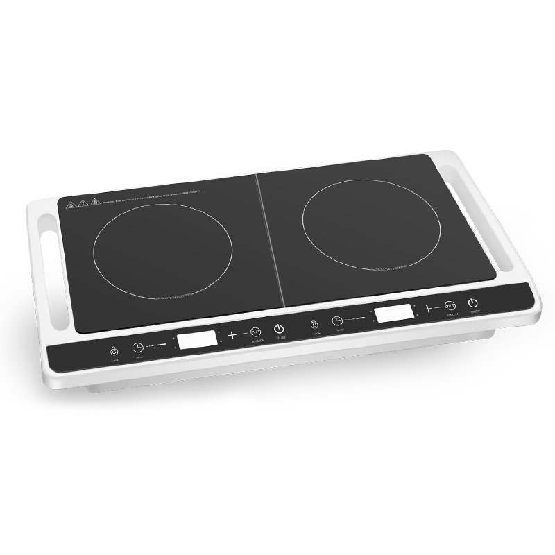 Commercial Induction Cooktop Table Top Double-Cooker Electric Induction Cooker