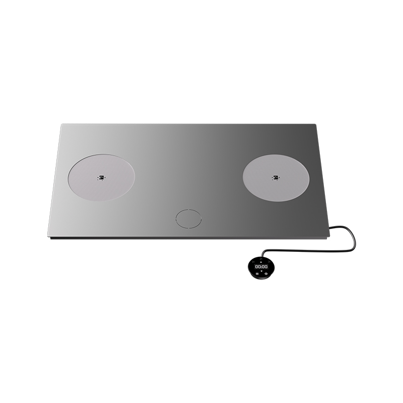 Household Space Saving Cooktops Embedded Rock Plate Induction Cooker With Slate Panel Design
