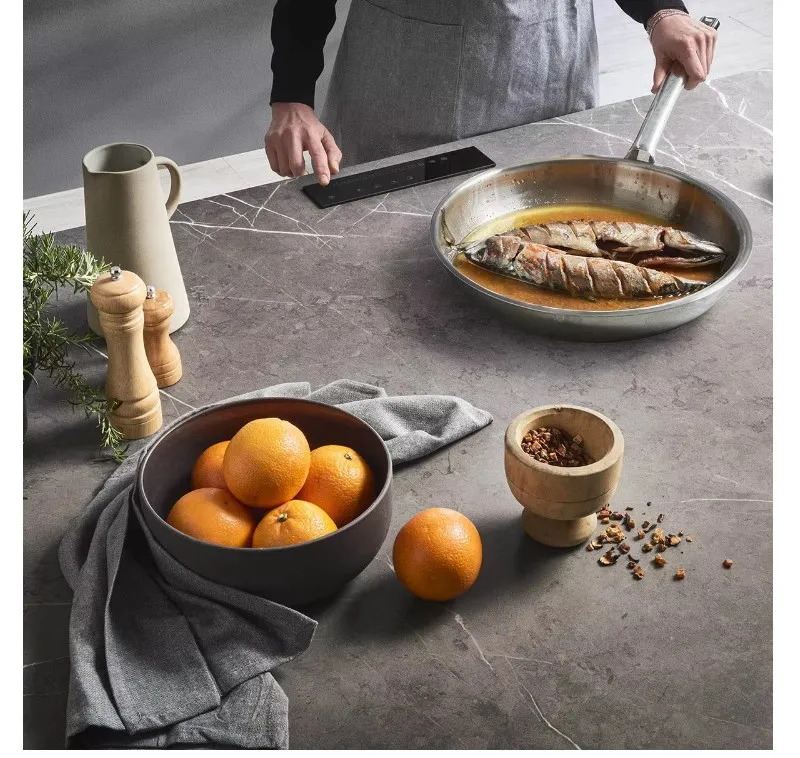 6 Burner Hidden Induction Cooktop Details