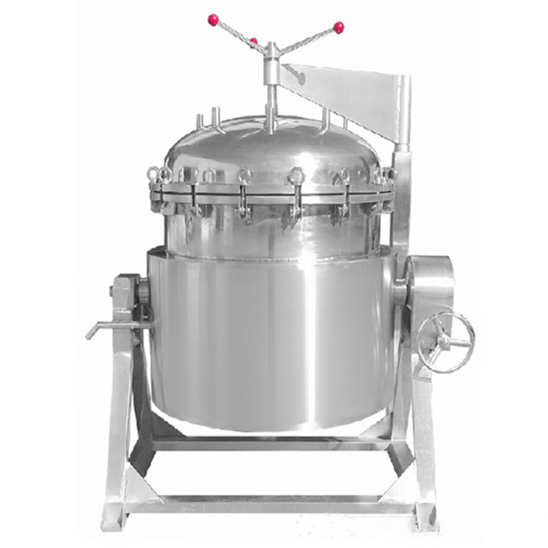 China Industrial Energy Saving Steam Operated High Pressure Cooker Equipment for High Viscosity Food Processing