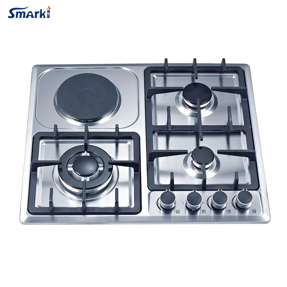 Built in Combine Electrical Gas Hob Hybrid Cooker Electrical Hotplate Cooktop