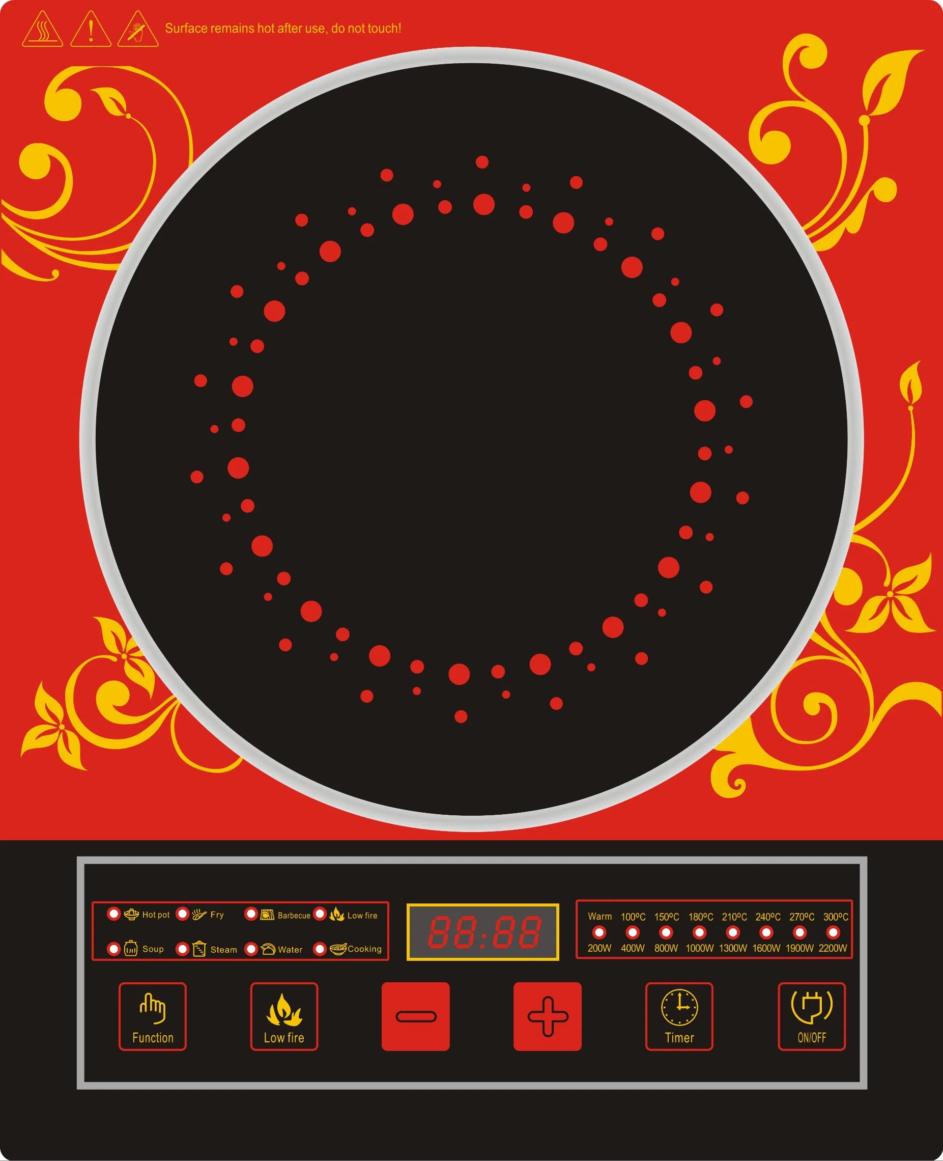 Home Appliance Inuction Cooking Stove Electric Cooker Cooktop