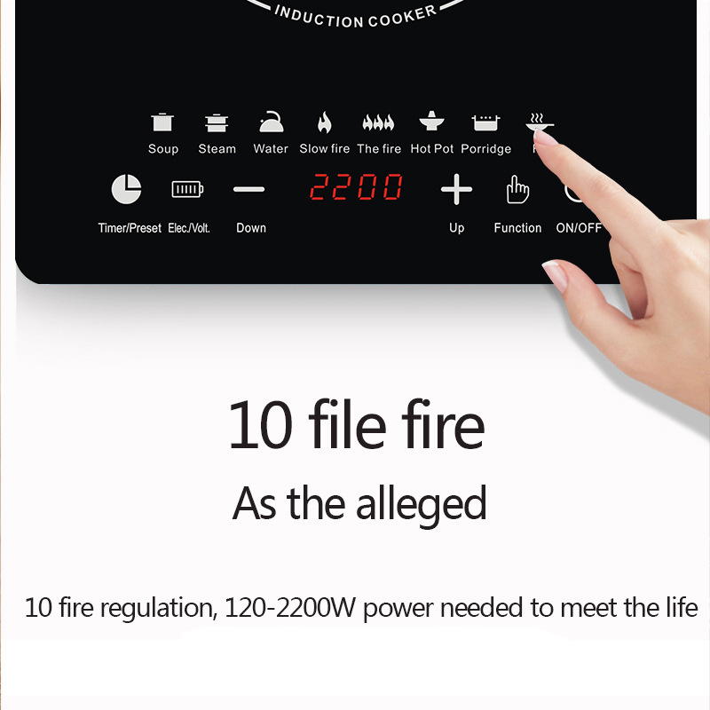 Multifunction induction cooker detail 7