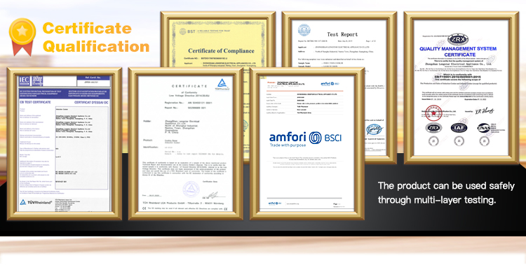 Product certification display