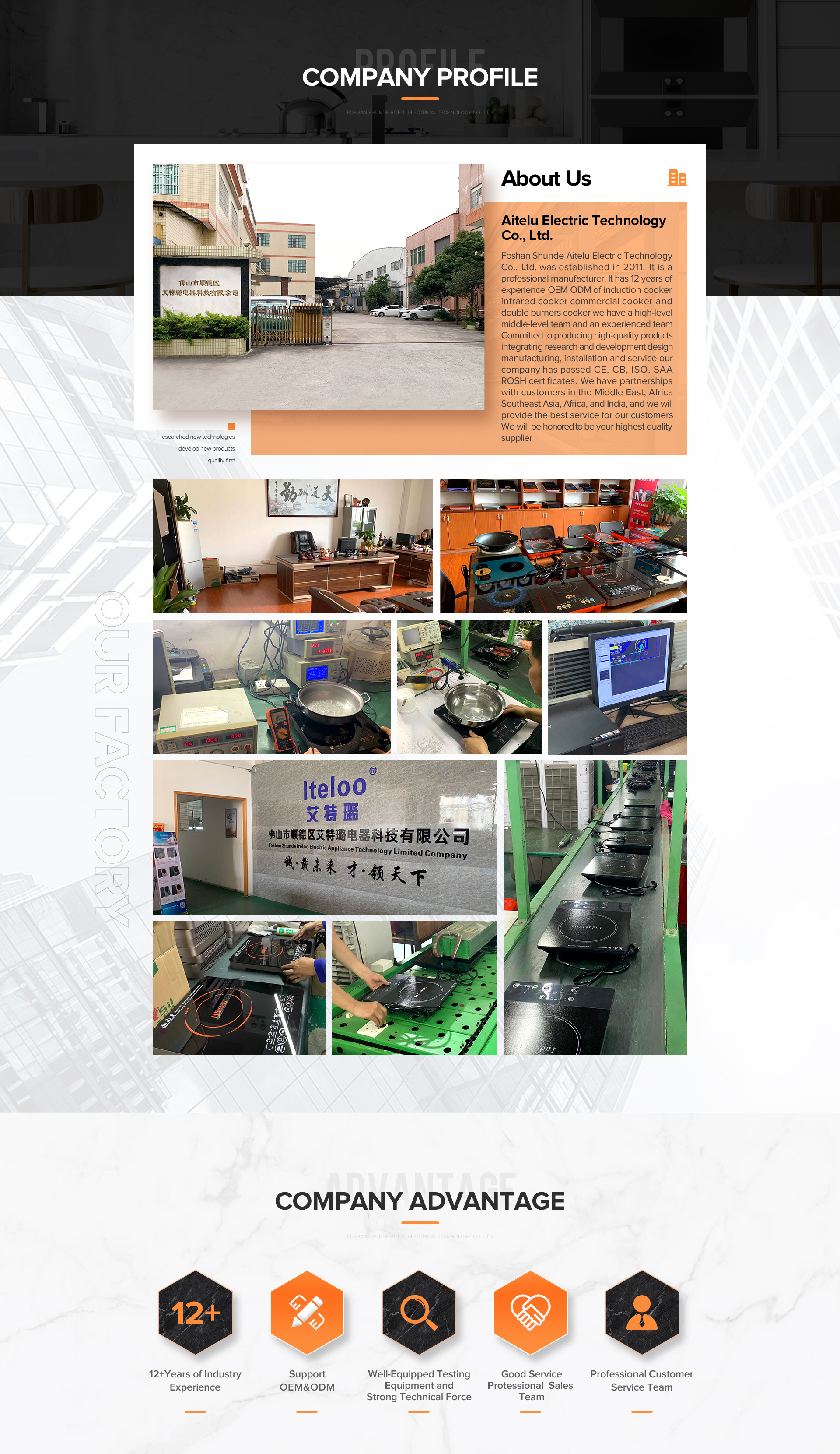 About our factory and team