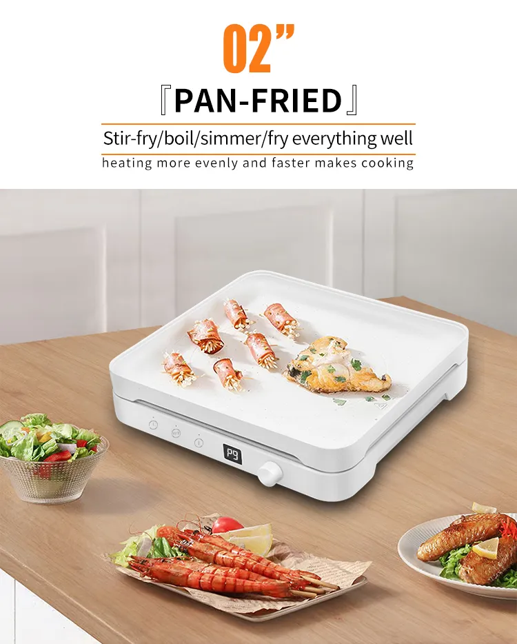 Premium Energy-Efficient Induction Cooker with Custom Temperature Control Smart Induction Cooker