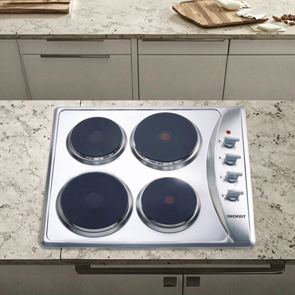 Bestselling Built-In Induction Cooker and Ceramic Hob Kitchen Appliance with Electronic Ignition LPg or NG Gas burner