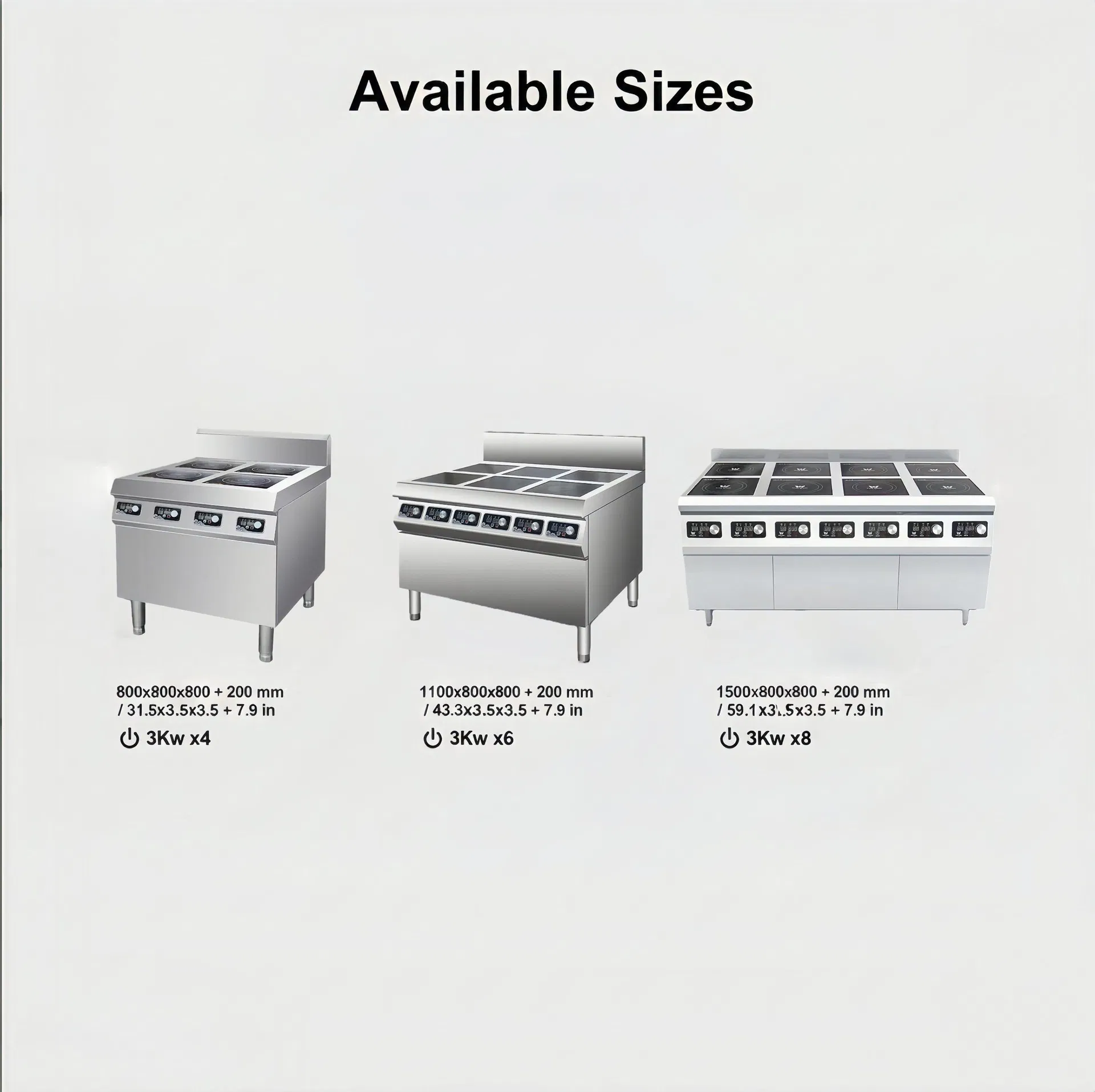 Energy Efficient for Hotel Commercial Induction Cooker