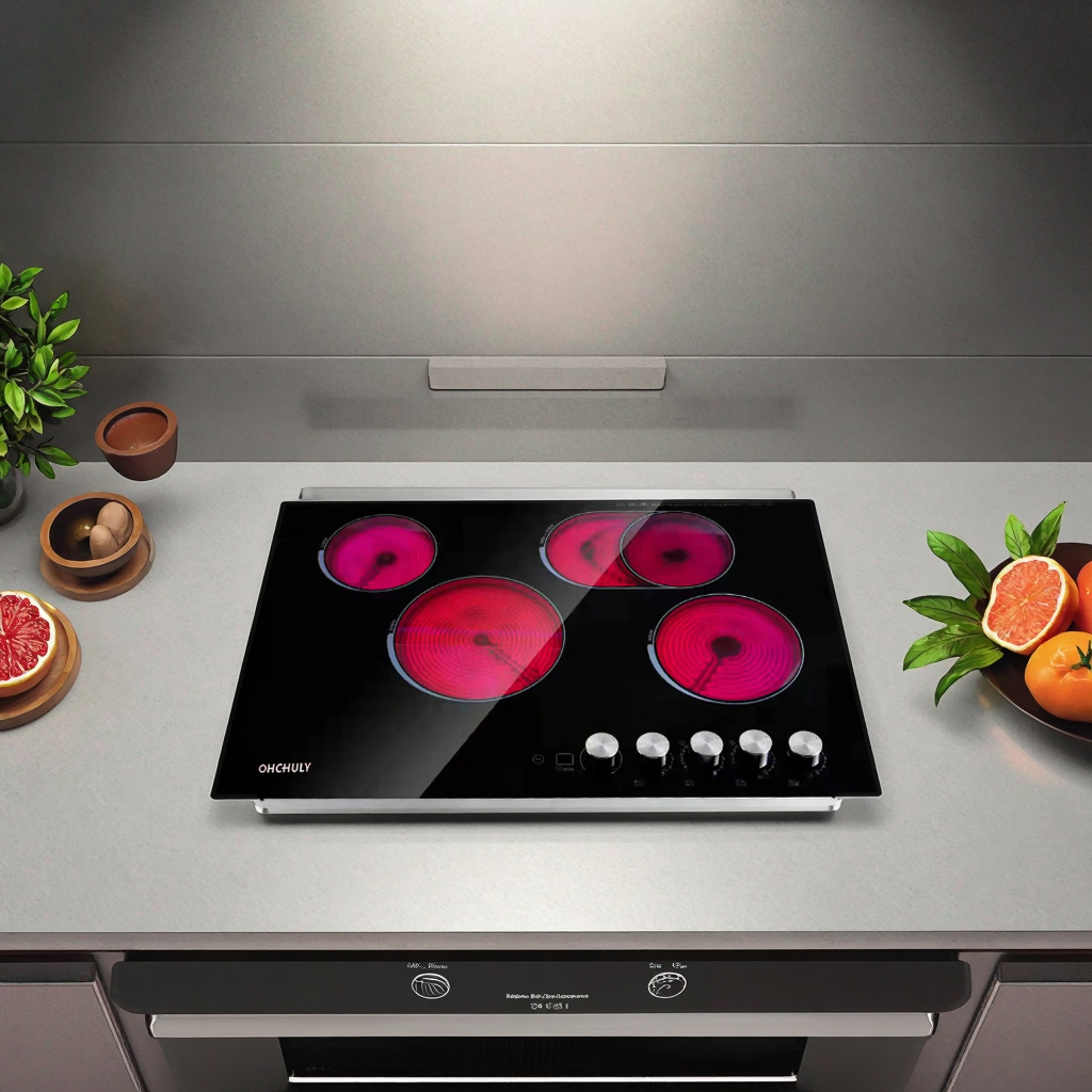 Professional Manufacturer's Burner Induction Stove 2200W Built-In Infrared Induction Households AU Ceramic Electric Fry