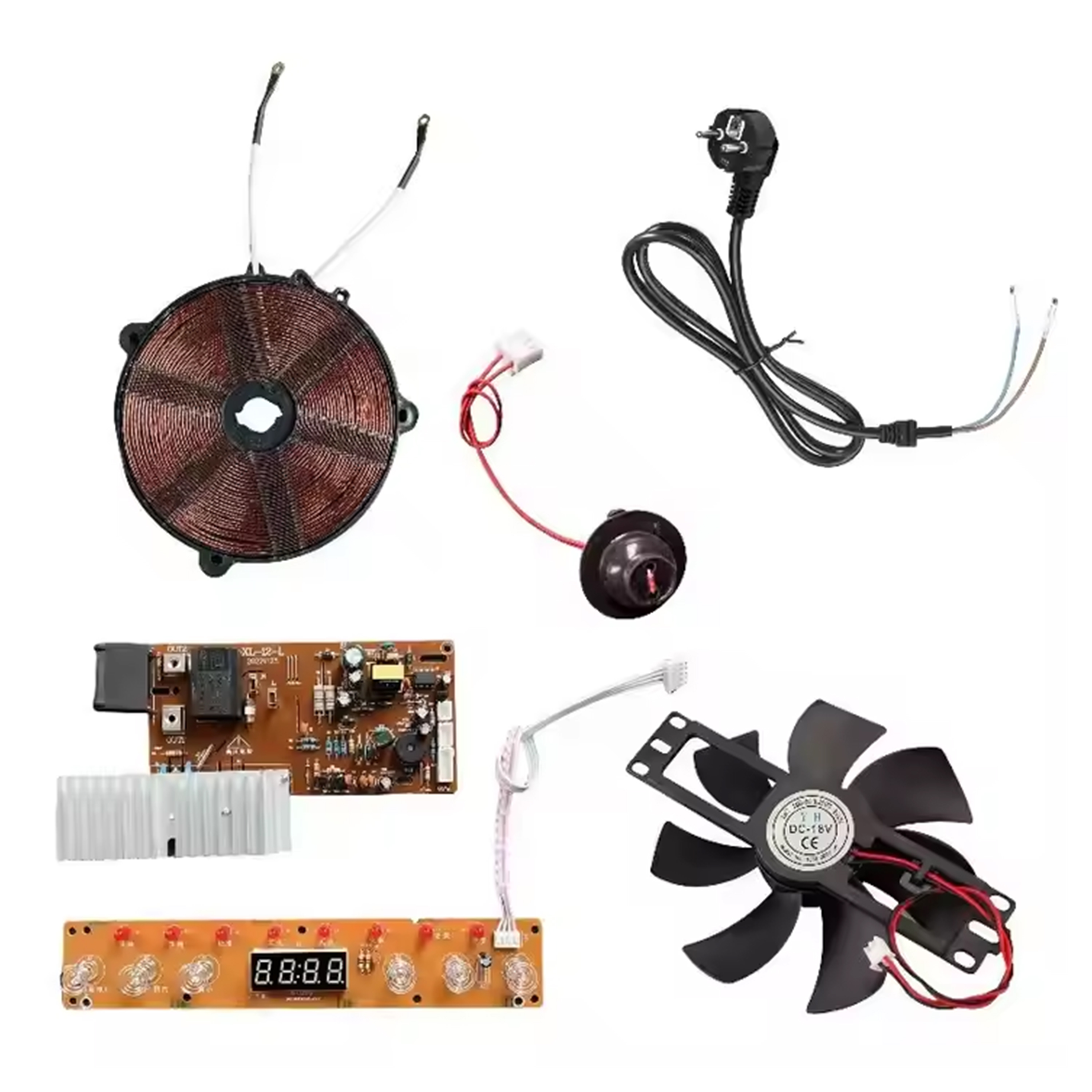 Customizable Digital Electric Cooker Stove Portable Induction Infrared Multi-Hobs Burners Cooktop CKD SKD Spare Parts Household
