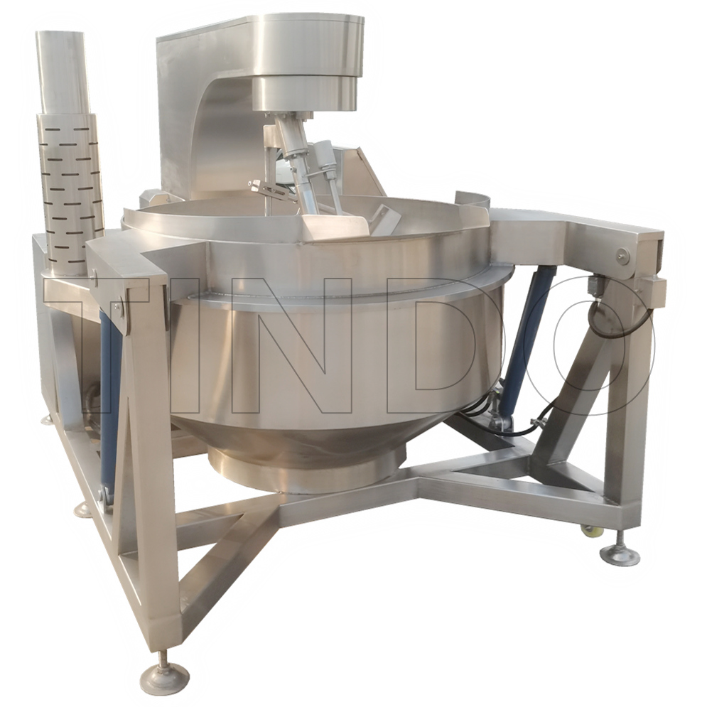 Multi Purpose Cooking Mixer Machine Industrial Mixing Cooker Central Kitchen Catering Equipment for Sale