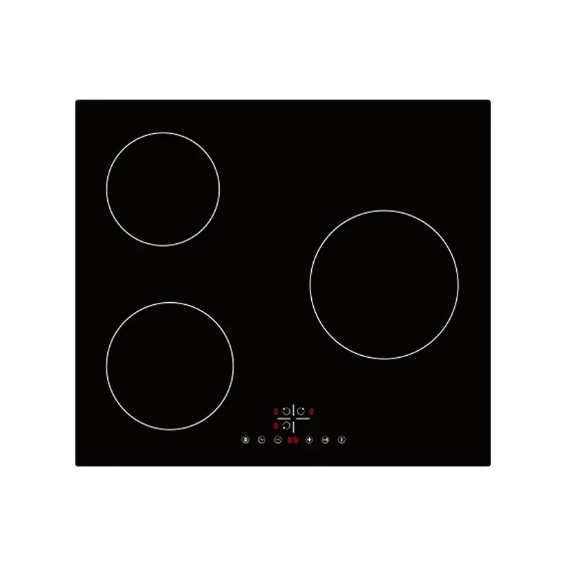 Induction Cooktop/ Induction Hob Multi Zones/ 3 Zones Ceramic Glass Plate
