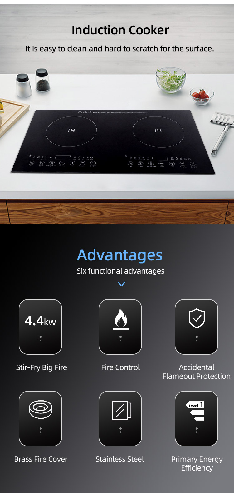 Induction Cooker View 1