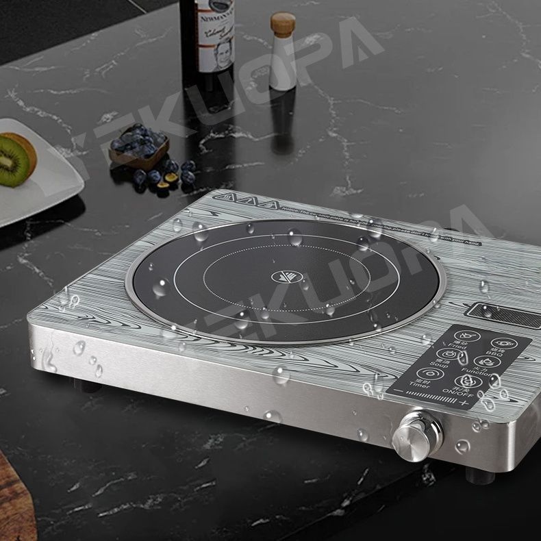 High-Power Smart Electric Ceramic Induction Cooker 100W~3500W Touch Screen Waterproof for Home Use and Tea Brewing