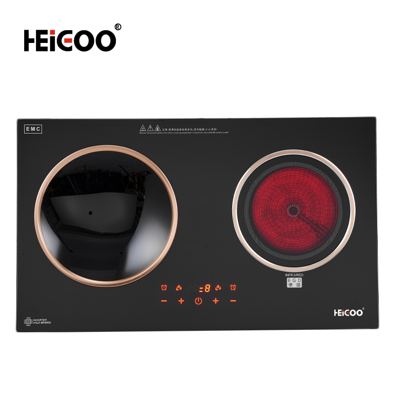 Electric Induction Cooktop with Timer for Multi-Function Cooking