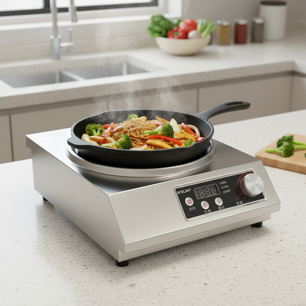 High End Benchtop with Knob Control One burner Induction Cooker Stove Commercial Induction Cooker Electric Stove Without Gas