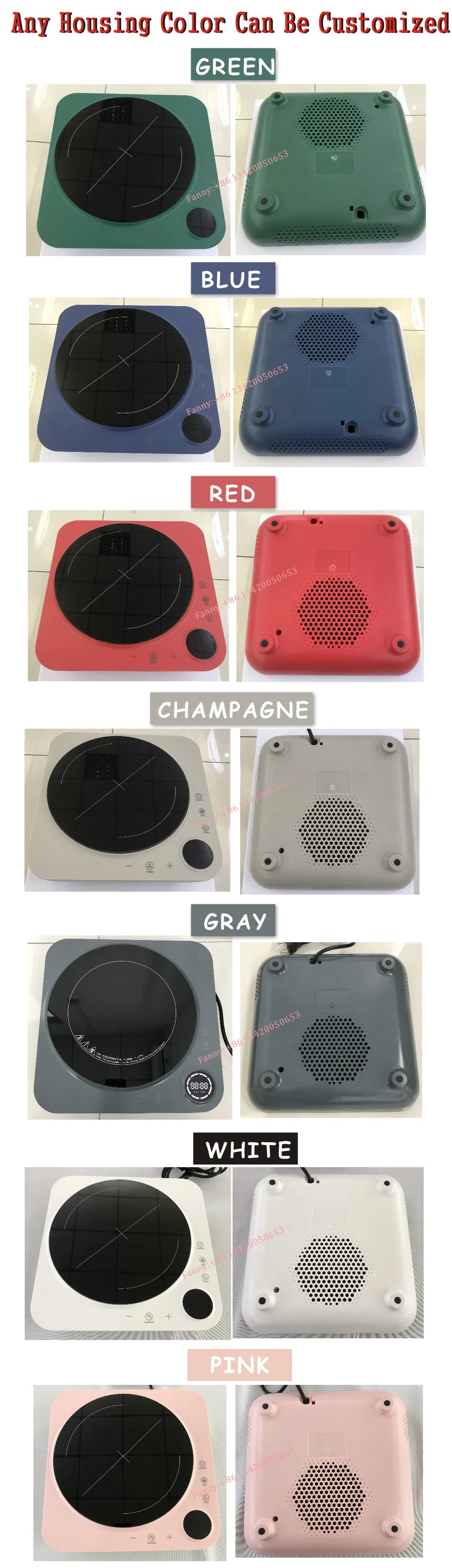 Induction Cooktop Detail Design