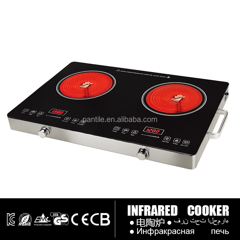 Double Burner Cooktop Detail 2