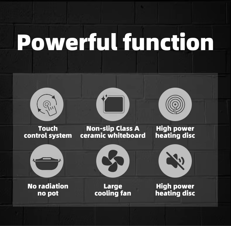 High Quality Induction Cookers 2200 Watt Waterproof Electric Cooker Stove Heavy Duty Electric Induction Cookers