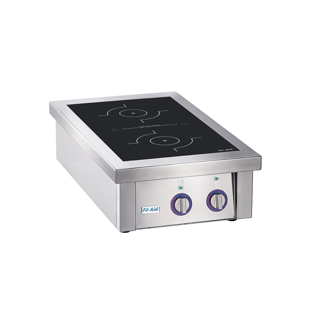 Factory Price Sale 304 Stainless Steel 7000W 10000W Dual Burner Countertop Electric Induction Cooker for Hotel Restaurant