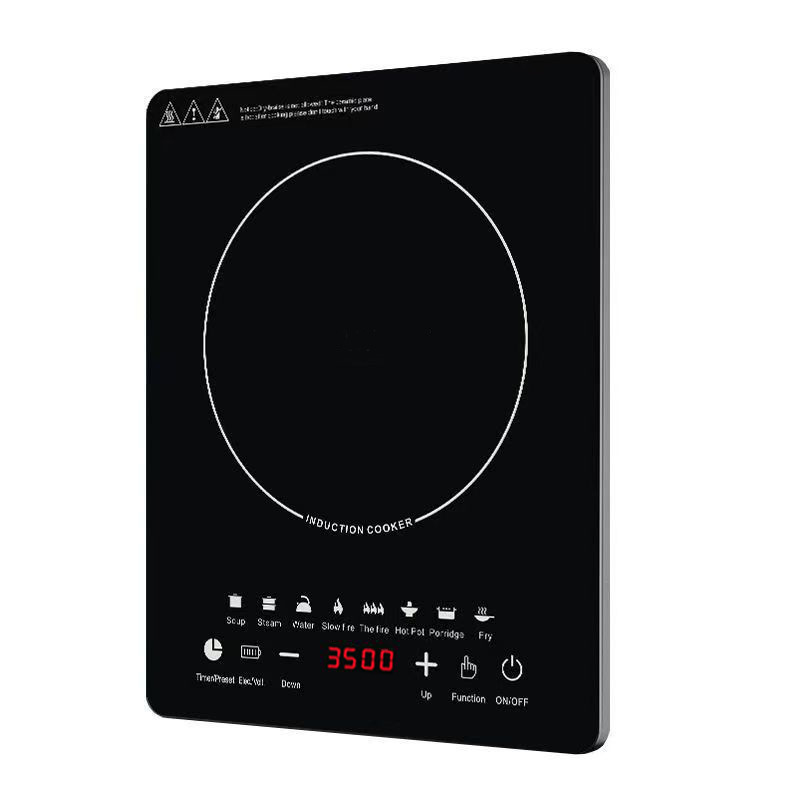Single Burner Built-in Touch Control Tempering Glass Panel 2000-2999W Electric Induction Cooktop for Hotel Use