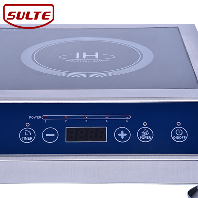 Kitchen Appliance Induction Cooktops, Electric Stove 3500W Single Burner Induction Cooker