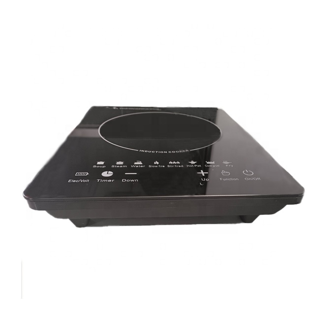 Countertop Portable Induction Cooktop with Rapid Heating Technology and Smart Touch Control Panel