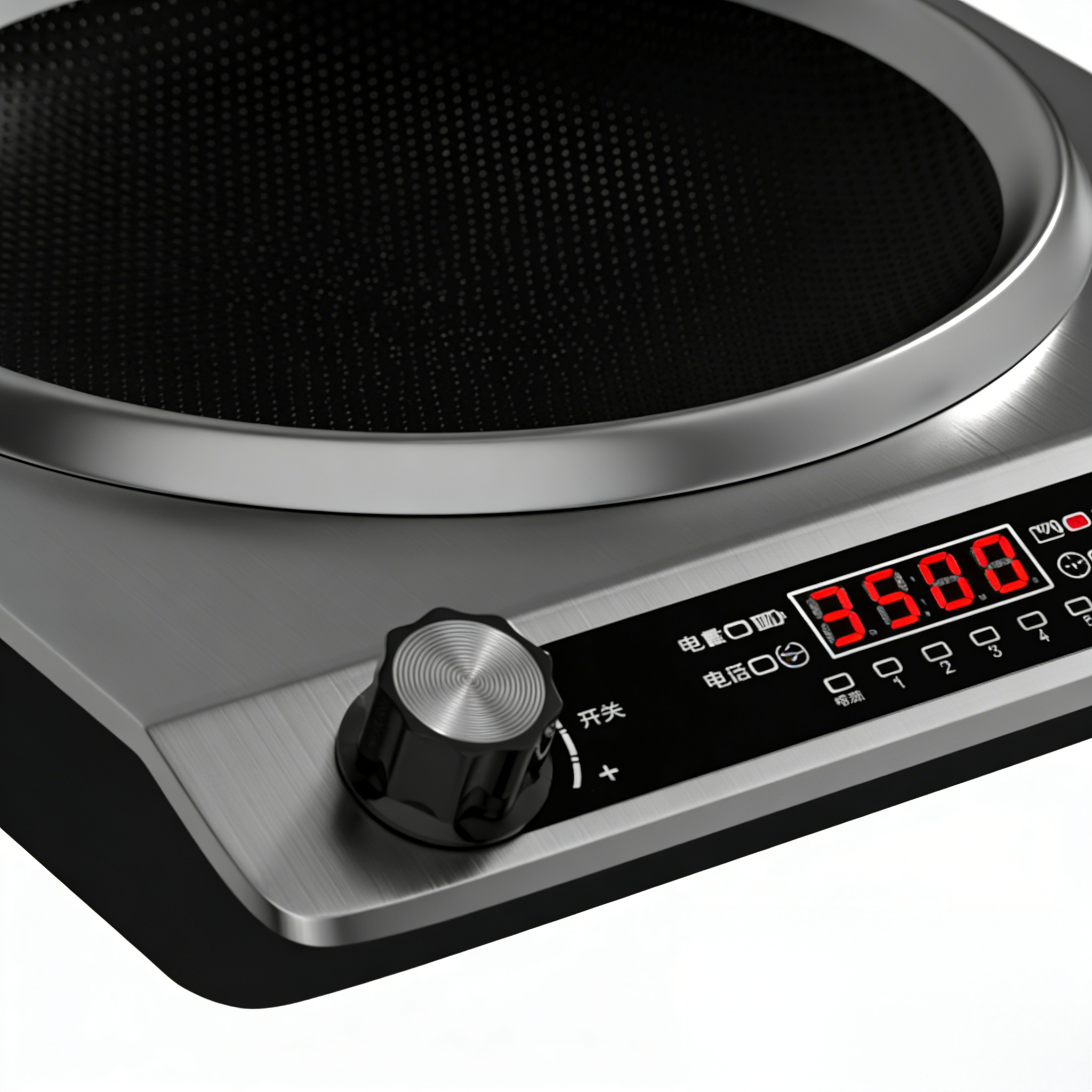 Electric Single Burner Hotel Restaurant Home Appliance High Power Concave Surface Stainless Steel Induction Stove Ceramic Cooker