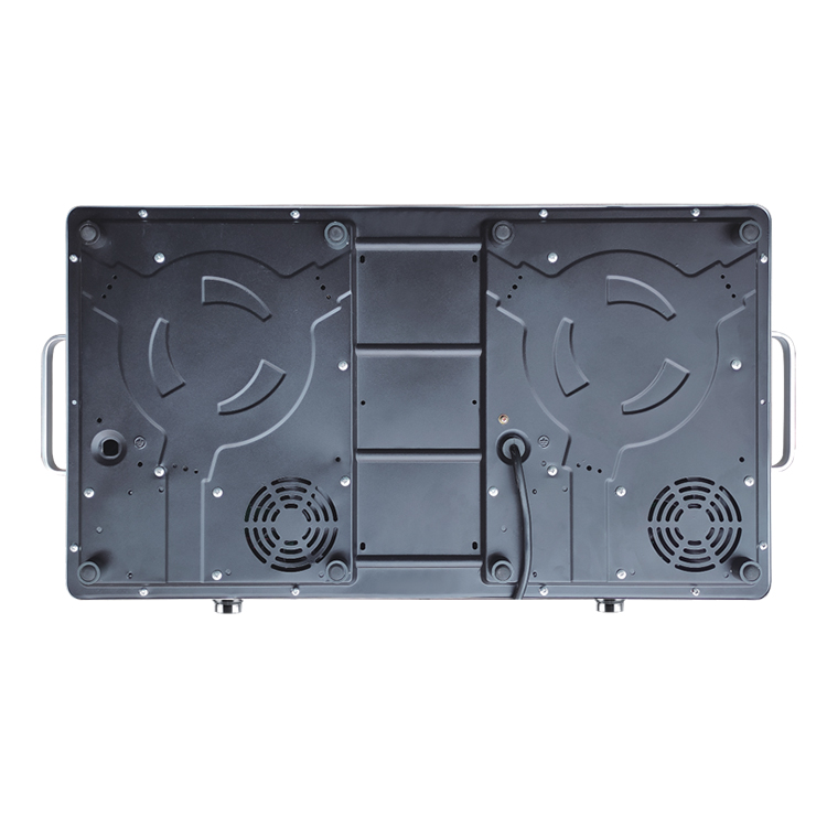 2022 Online Trade Show Hot Sale Double Burners Type Portable Electric Infrared Induction Cooker
