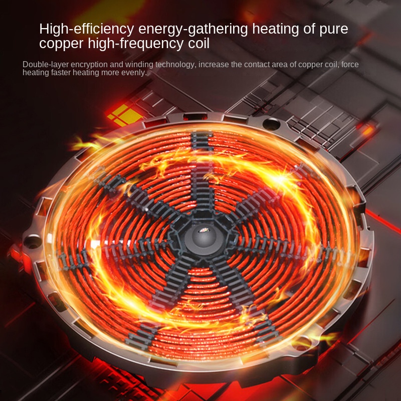 Commercial Stainless Steel Housing 4/6 Burners Induction Cooker Catering Kitchen Equipment Electric Cooking Stove