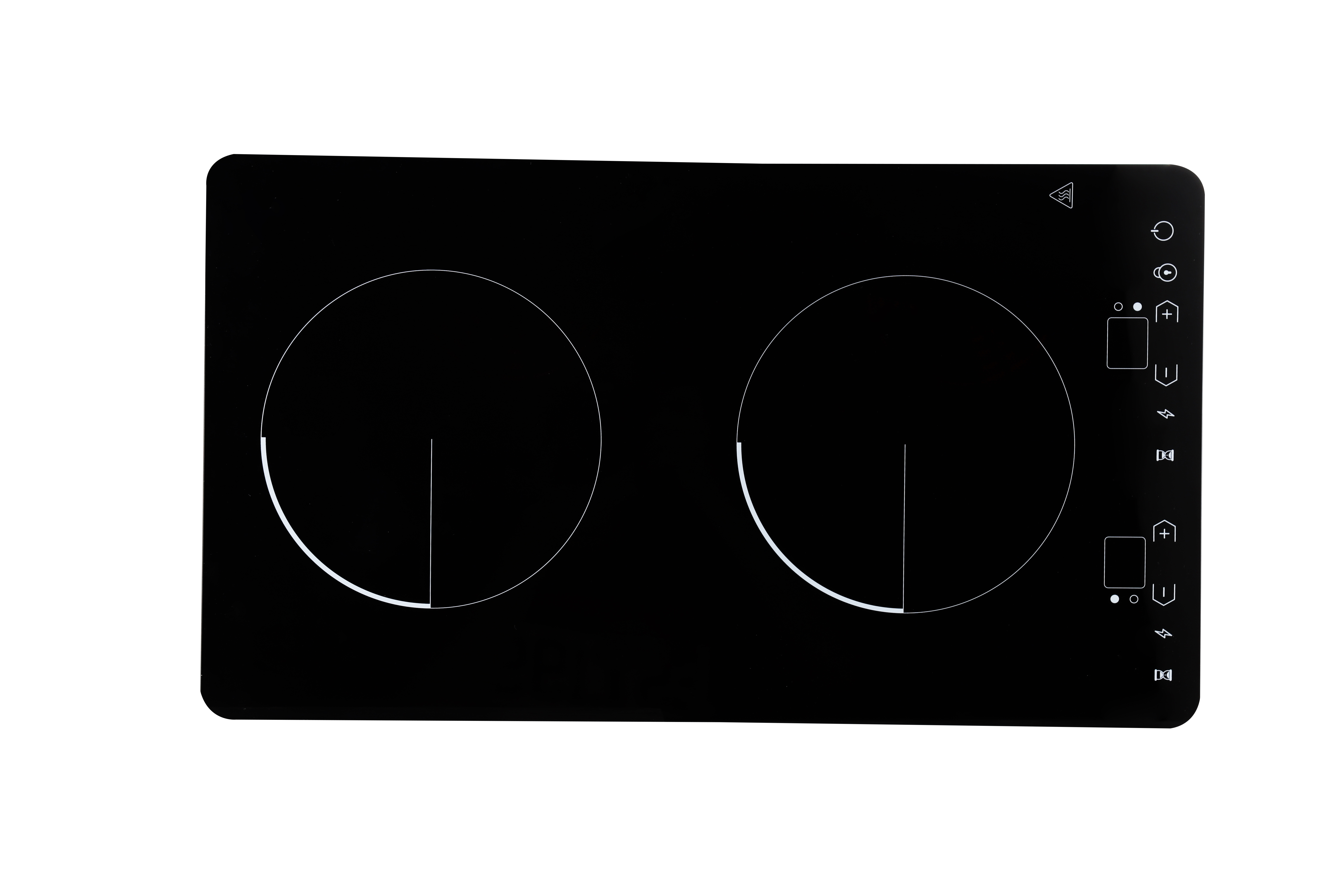 Portable Home Appliance Vertical Double Cooking Area Induction Cooktop Domino Induction Cooker