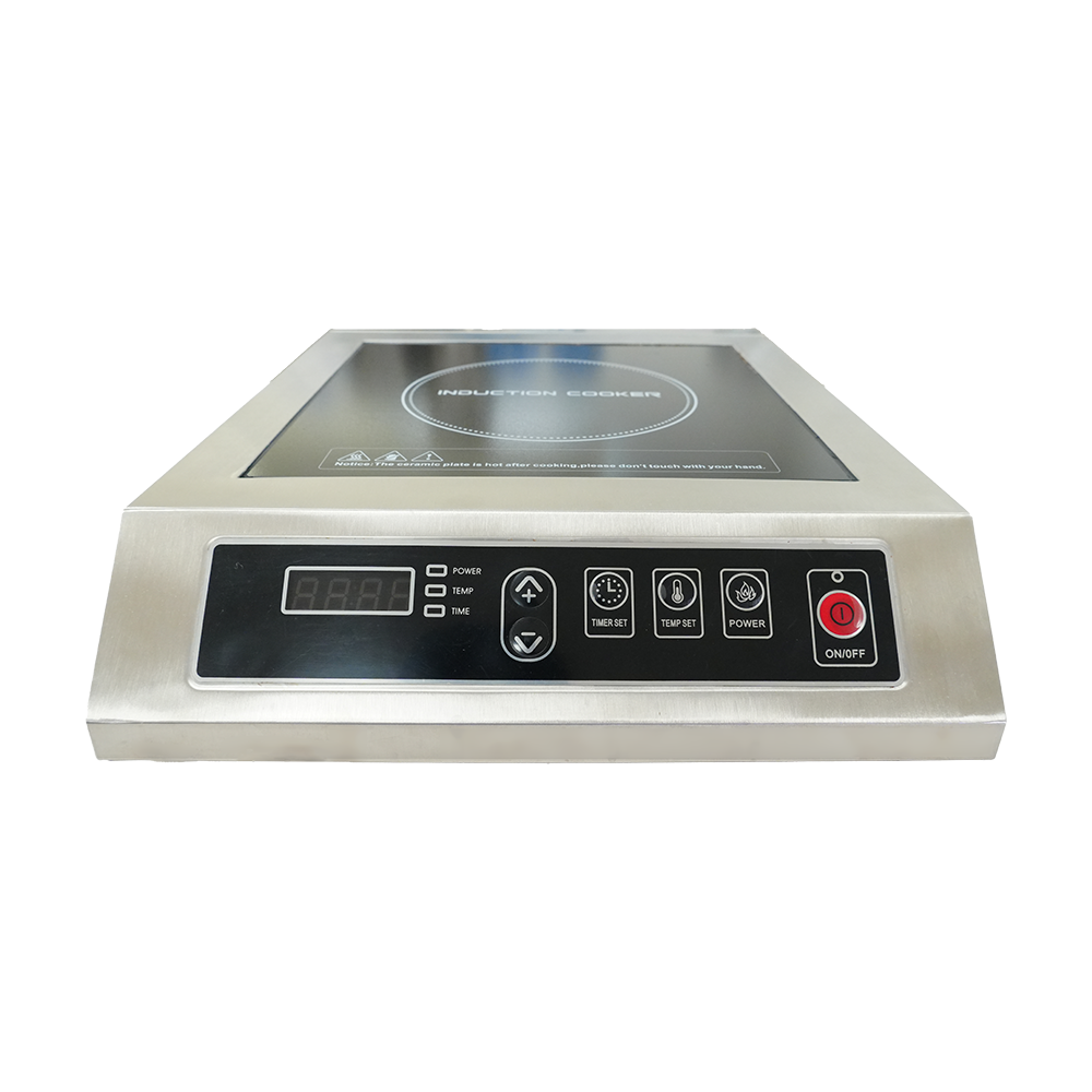 KEIFU Commercial 3500W High Power Stainless Steel (Grade 304) Cooper Coil Induction Cooker Precise Temperature Control Timer